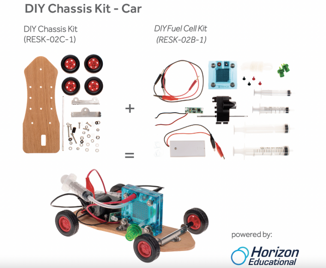 Horizon Educational DIY Chassis Kit H2GP EXPLORER XPR